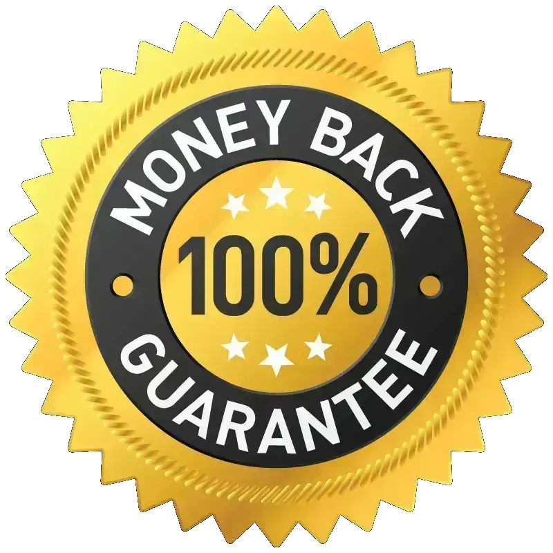 60-day money-back guarantee badge